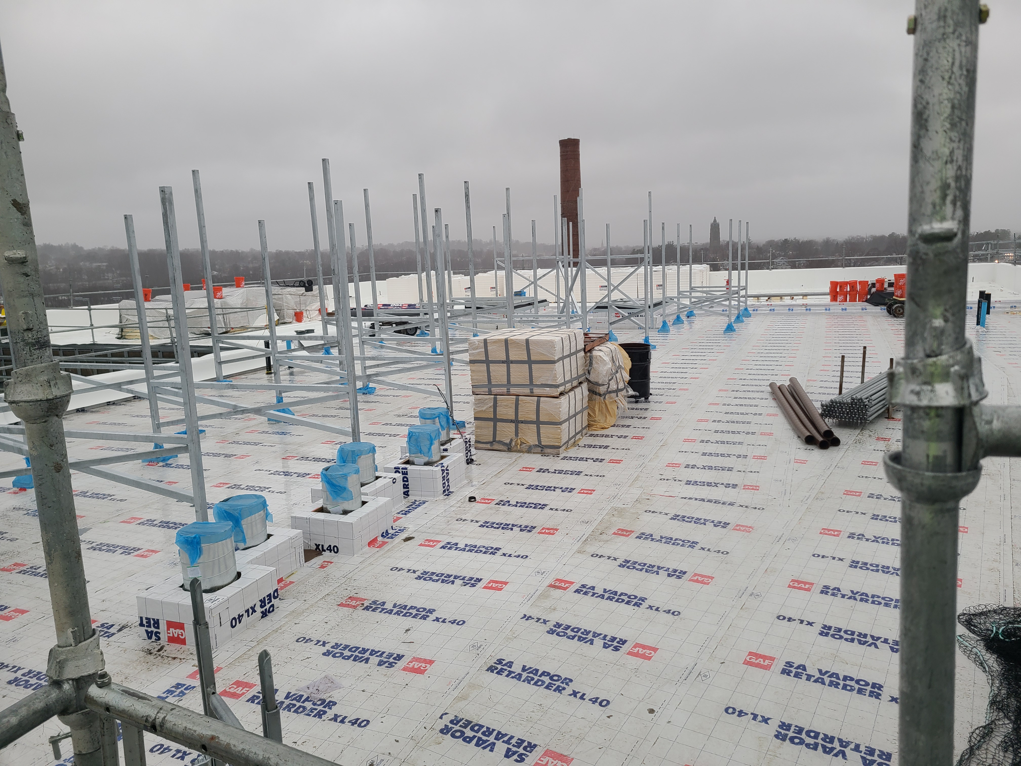 Commercial ductwork installation