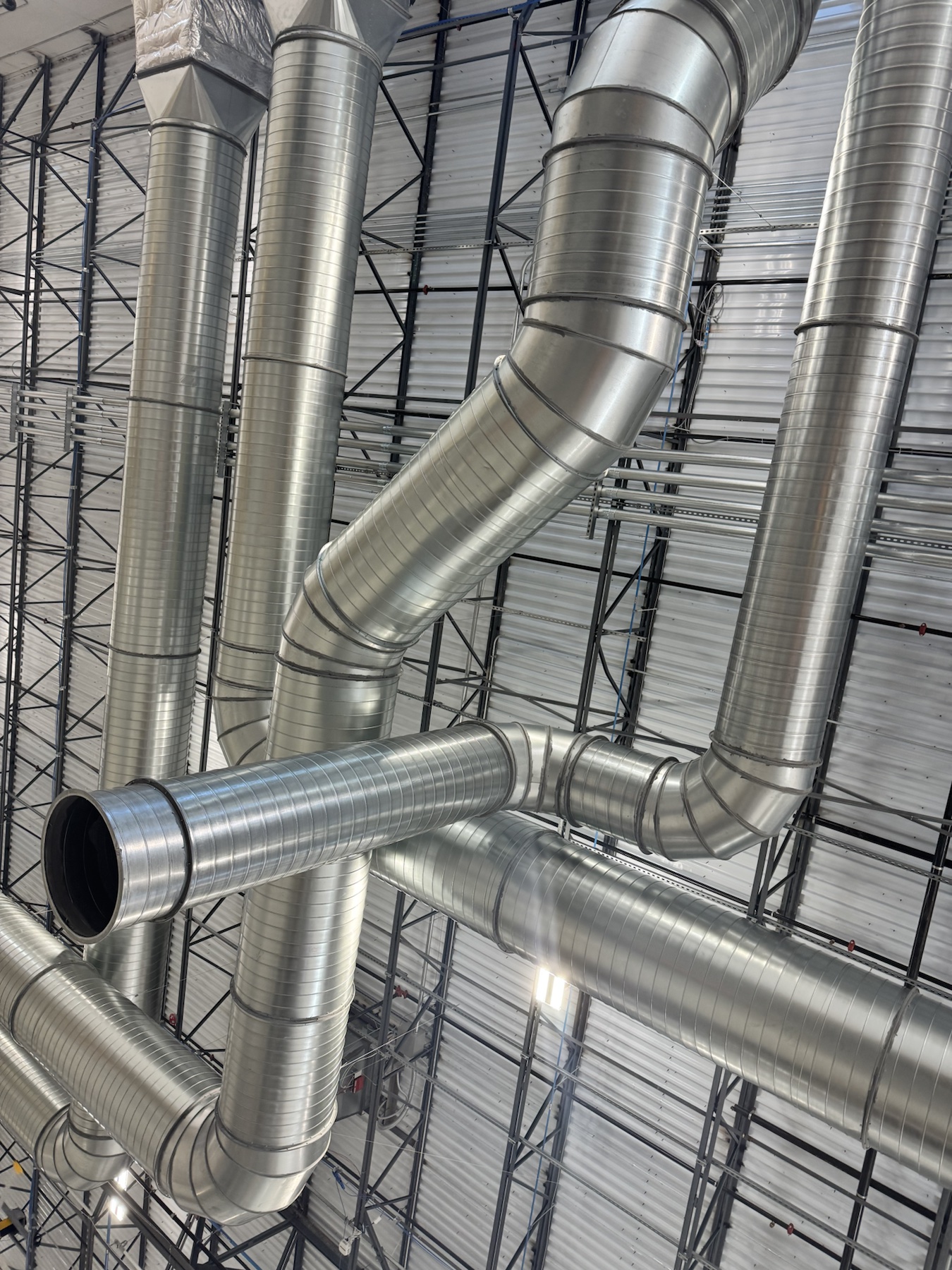 Commercial installation progress